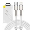 64760 11 kabel usb c pre lightning baseus cafule pd 20 w 2 m biely