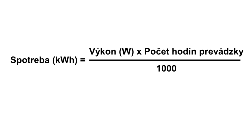 vypocet-spotreby-vzorec