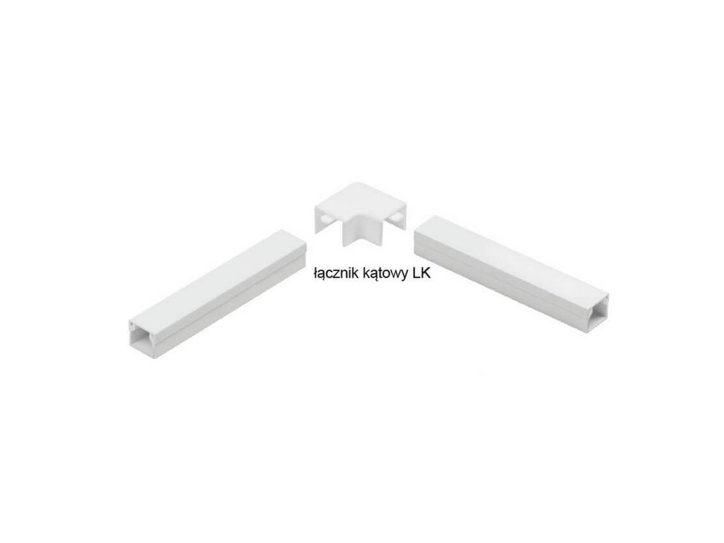 osprzt do listew elektroinstalacyjnych cznik ktowy biay lk 14x14 1szt ad3c072f238ad
