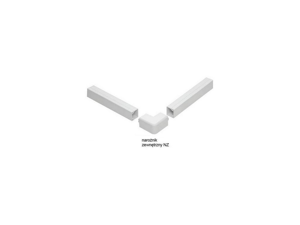 osprzt do listew elektroinstalacyjnych naronik zewntrzny biay nz 50x18 1szt 8ff704d452806