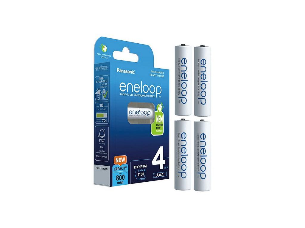 akumulatorki r03 aaa panasonic eneloop 800mah bk4mcde4be 4 sztuki blister c1d8e727afc2a