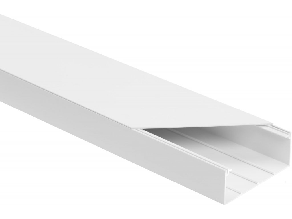 Lišta kpl. WHITE LS 90x40 2m (BALENIE 8 kusov)