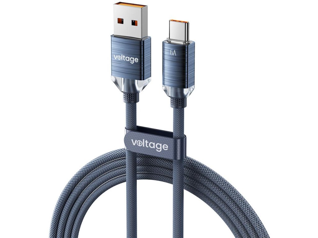 kabel usba usbc voltage purecrystal 66w 200cm niebieski 78ca3b7d92c2f