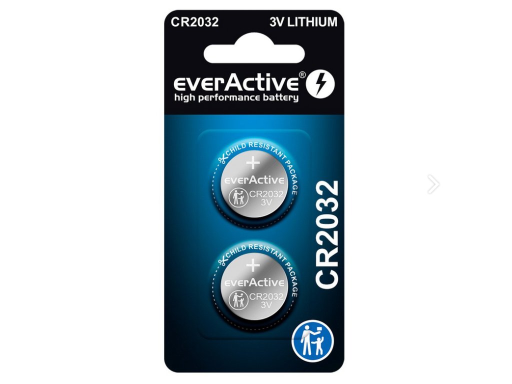 Batéria CR2032 everActive (blister 2 ks)