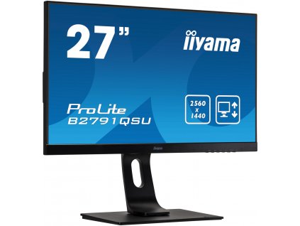 IIYAMA B2791QSU-B1 27" HDMI DisplayPort HAS Pivot