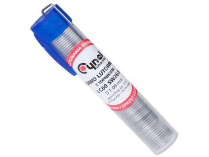 cyna lutownicza cynel fiolka 16g 1mm sn60pb40 sw26 90d5a76449aa5