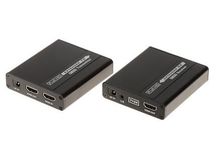 EXTENDER HDMI+USB-EX-70 obraz + myš cez krútenú dvojlinku