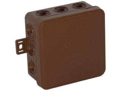 puszka v6 03602 85x85x41mm ip54 brz viplast elektroinstalacyjna natynkowa viplast v6 03602 b9dbedc31789c