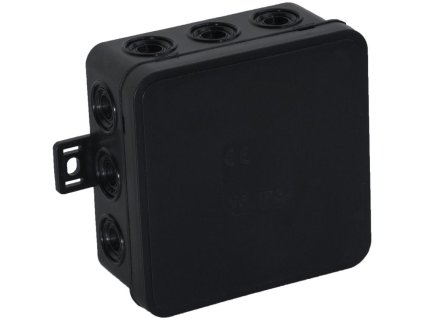 puszka v6 03605 85x85x41mm ip54 czarna viplast elektroinstalacyjna natynkowa viplast v6 03605 7c49dc8ebc6d3