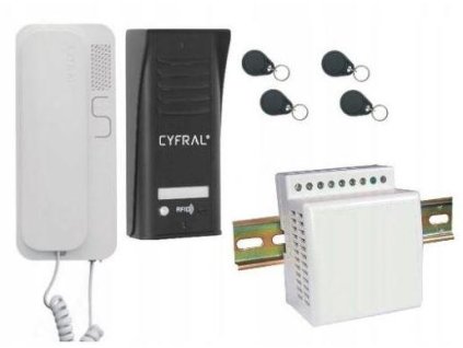 domofon eura cyfral cosmo 1lokatorski czarny b96af6bd0527f