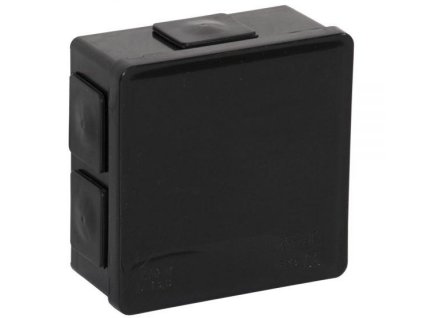 puszka elektroinstalacyjna natynkowa viplast vp02 czarna ip55 86x86x40mm 00205 f078e6097441a