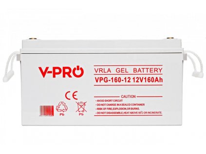 Volt Polska Gelová batéria VPRO Solar 12V 160Ah
