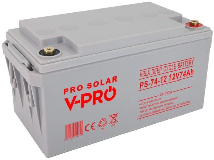 akumulator volt polska deep cycle vpro solar 12v 74ah vrla bezobsugowy 58979e26194b8