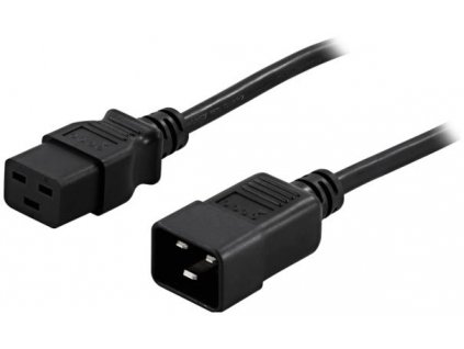 IEC C20 -> C19 1,8M 16A predlžovací kábel PowerWalker