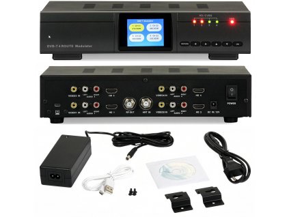 Modulátor signálu WS-7990 HDMI - COFDM (DVB-T) - štyri kanály