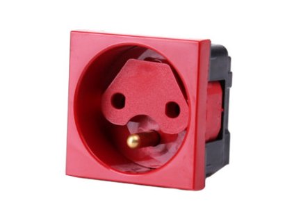 gniazdo 1m elektryczne pojedyncze blokada 1