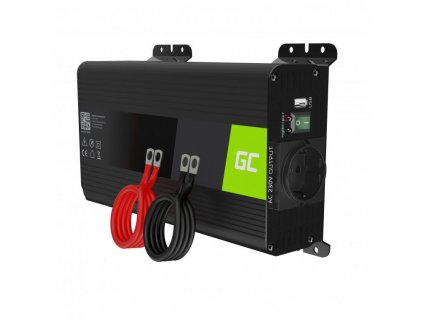 Green Cell PRO 12V -> 230V 500W/1000W SINUSOIDA CONVERTER INVGC16