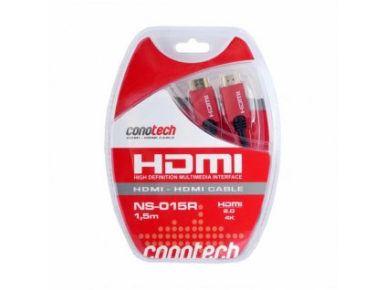 Conotech Hdmi kábel NS-015R ver. 2.0 - 1,5 metra