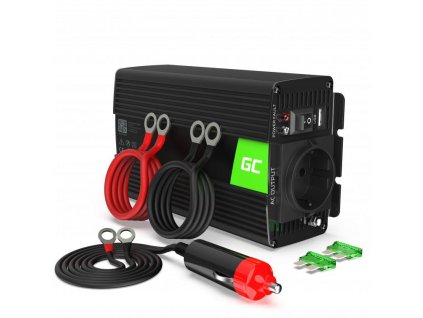 GreenCell 24V -> 230V 300W/600W SINUSOIDA CONVERTER INV14