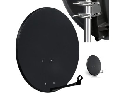 czasza antena 80 cm standard grafitowa asc800mc 8881 50dfb5e8f5bda