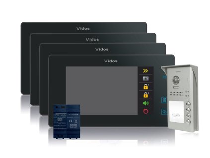 wideodomofon 4rodzinny vidos duo 4 x m1021b s1104a c5c85bc0d07c8