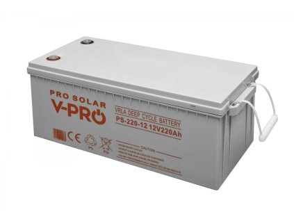 akumulator deep cycle vpro solar 12v 220ah vrla bezobsugowy 2cad95fe30607
