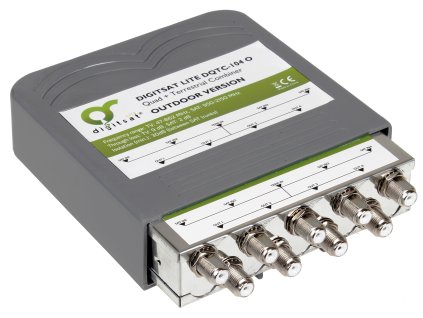KOMBINÁTOR DIGISAT QUAD+TV DQTC-104