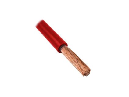 Kábel LgY 1x6mm2 450/750 V RED 1mb