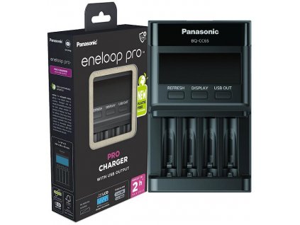 Nabíjačka batérií Panasonic Eneloop BQ-CC65 EKO Ni-MH