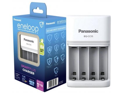 Nabíjačka batérií Panasonic Eneloop 4 BQ-CC55 EKO Ni-MH