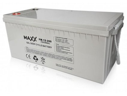 Gélová batéria Maxx DEEP CYCLE 12-FM-200, 200Ah