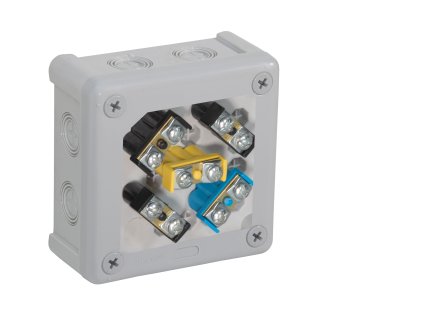 puszka natynkowa z zaciskami 12 wlotowa viplast vp41 szara ip55 98x98x42mm 04153 2fbde58b56f06