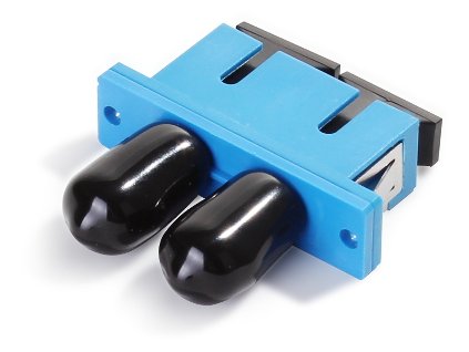 adapter sc upc st upc duplex sm standard mini