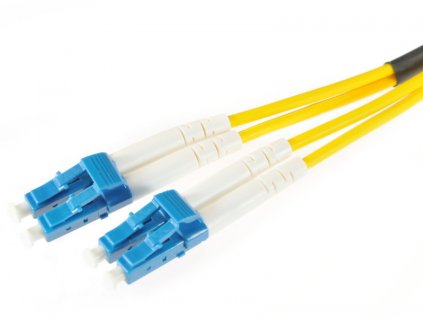 OPTICKÝ PATCHCORD SM 2M DUPLEX 9/125, LC/UPC-LC/UPC