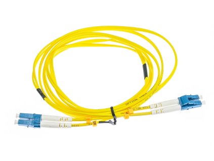 OPTICKÝ PATCHCORD SM 2M DUPLEX 9/125, LC/UPC-LC/UPC 2.0MM G657A1
