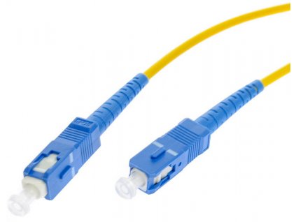 OPTICKÝ PATCHCORD SM 1M SIMPLEX 9/125, SC/UPC-SC/UPC