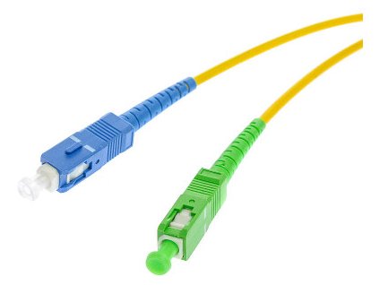 SM OPTICKÝ PATCHCORD 0,5M SIMPLEX 9/125, SC/APC-SC/UPC 3MM
