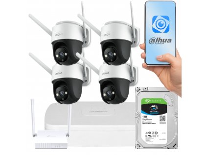 Imou CRUISER WiFi IP monitorovacia súprava 4 kamery 4MPx