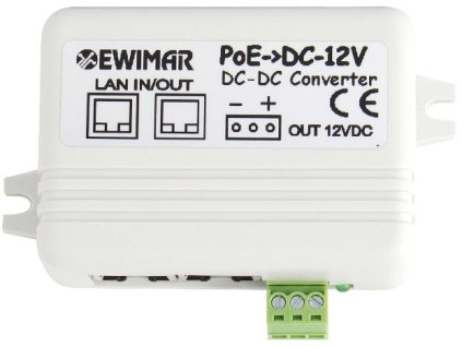 Rozdzielacz zasilania PoE splitter 12V EWIMAR PoEConv2AF 1faf9a5d341f5