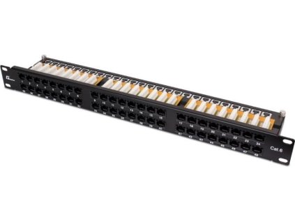 patch panel utp cat6 48 portw pgf6utp48b9 getfort dfaa99ae61365