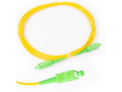 GETFORT SM SC/APC-SC/APC SIMPLEXNÝ OPTICKÝ PATCHCORD 5M