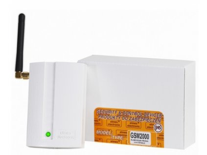 Notifikácie, komunikačný modul GSM ELMES GSM2/GSM2000 24V