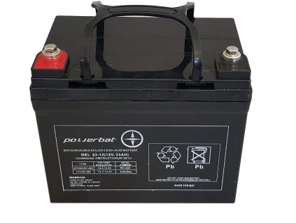 akumulator powerbat cbe 12v 33ah deep cycle gel ca449978967e3