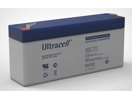 AGM ULTRACELL UL 6V 3,4Ah batéria