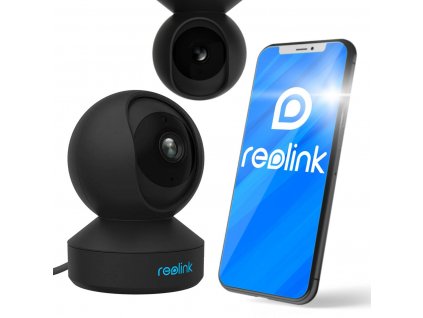 Reolink E1 PRO-V2 čierna Wi-Fi 4MP vnútorná PTZ kamera IR12m