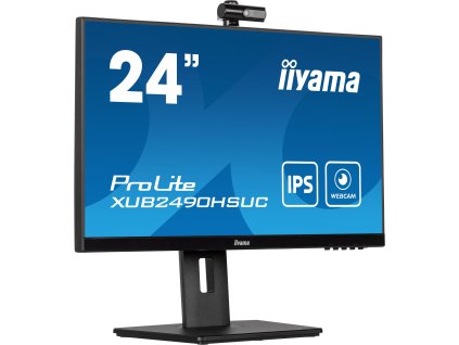 monitor led iiyama xub2490hsucb5 kamera ips has pivot b33329d4670a3