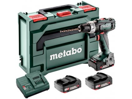 Akumulátorový vŕtací skrutkovač Metabo BS 18 L Set 3x2Ah Kufrík Nabíjačka