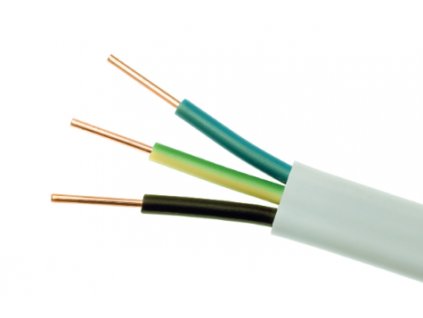 Elektrický plochý vodič YDYp 450/750V 3x1,5mm2 ELEKTROKABEL 1m