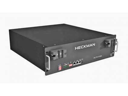 Skladovanie energie 5,12 kWh Heckman RLFP51100A (3U rack)