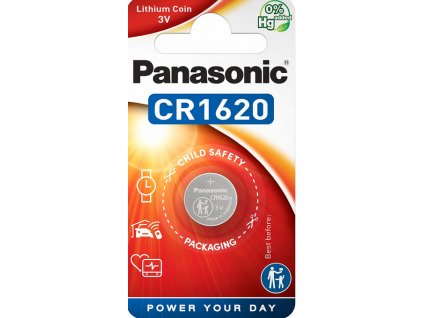 Batéria CR1620 1BL PANASONIC 3V 70mAh (1 ks)